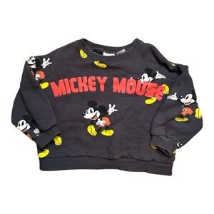 Disney Dark Gray Mickey Mouse Sweatshirt